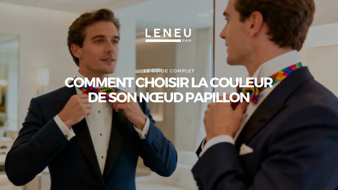 Comment choisir la couleur de son nœud papillon : le guide complet