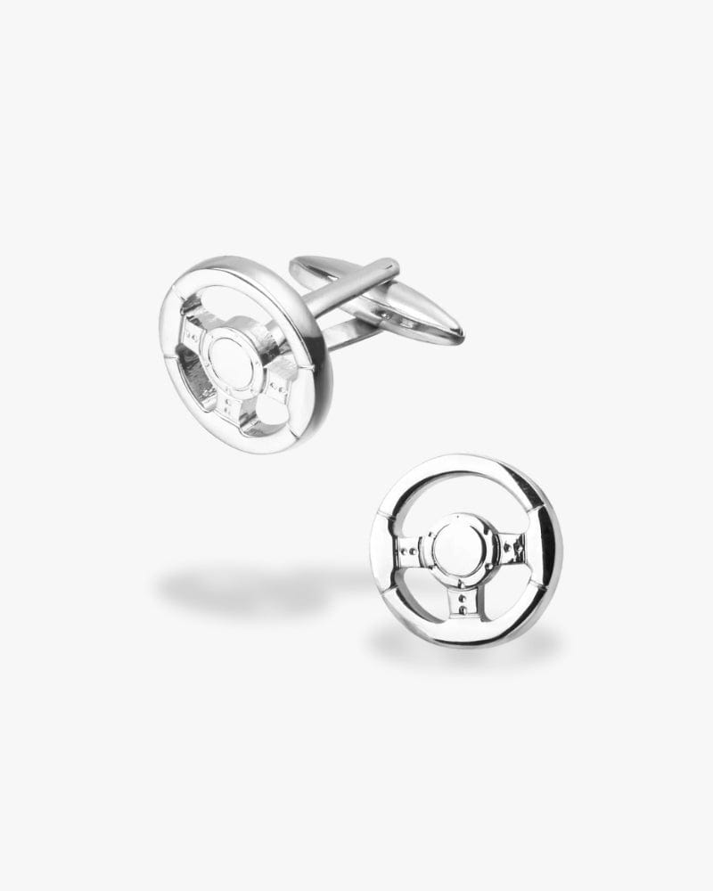 Bouton de manchette | Volant jeep Argent