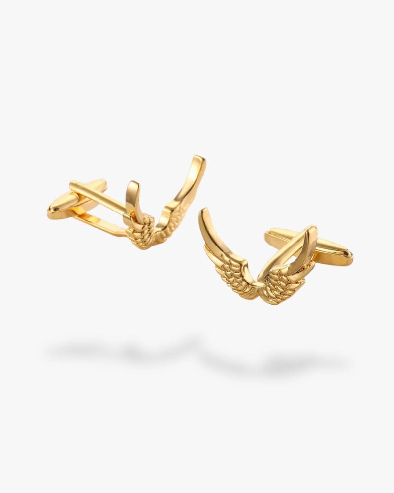 Bouton de manchette ange