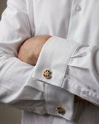 bouton de manchette art or