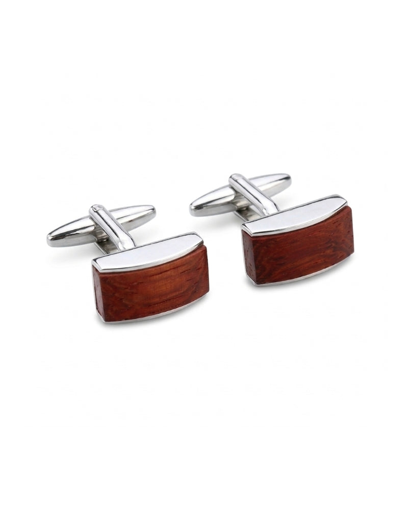 bouton de manchette bois mariage
