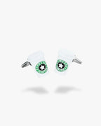 Bouton de manchette café