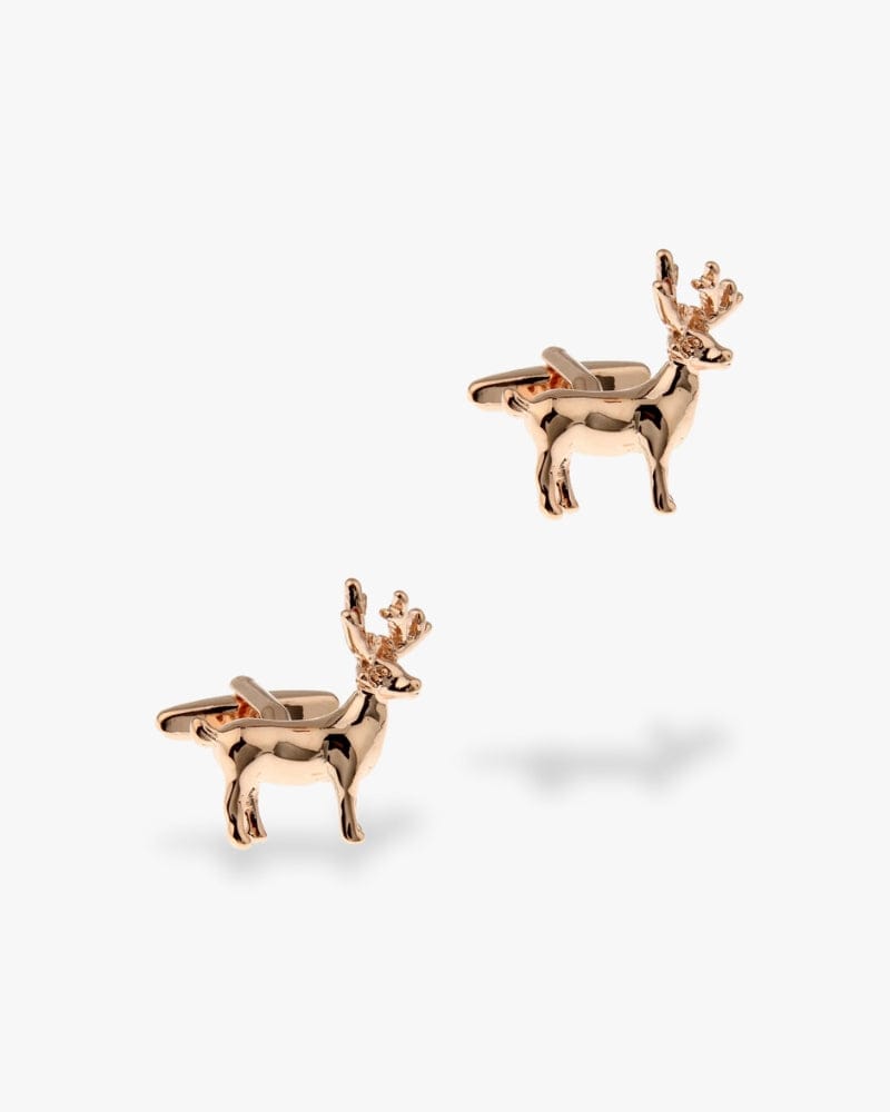 Bouton de manchette | Cerf Rose gold