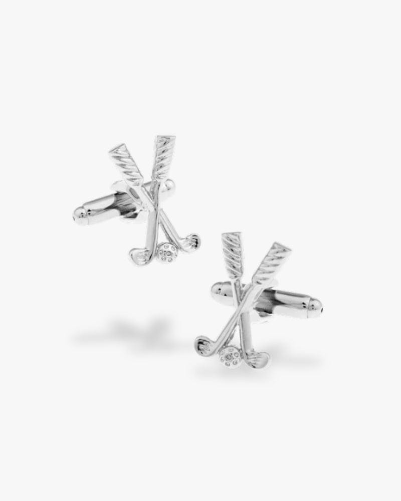 Bouton de manchette | Golf Argent