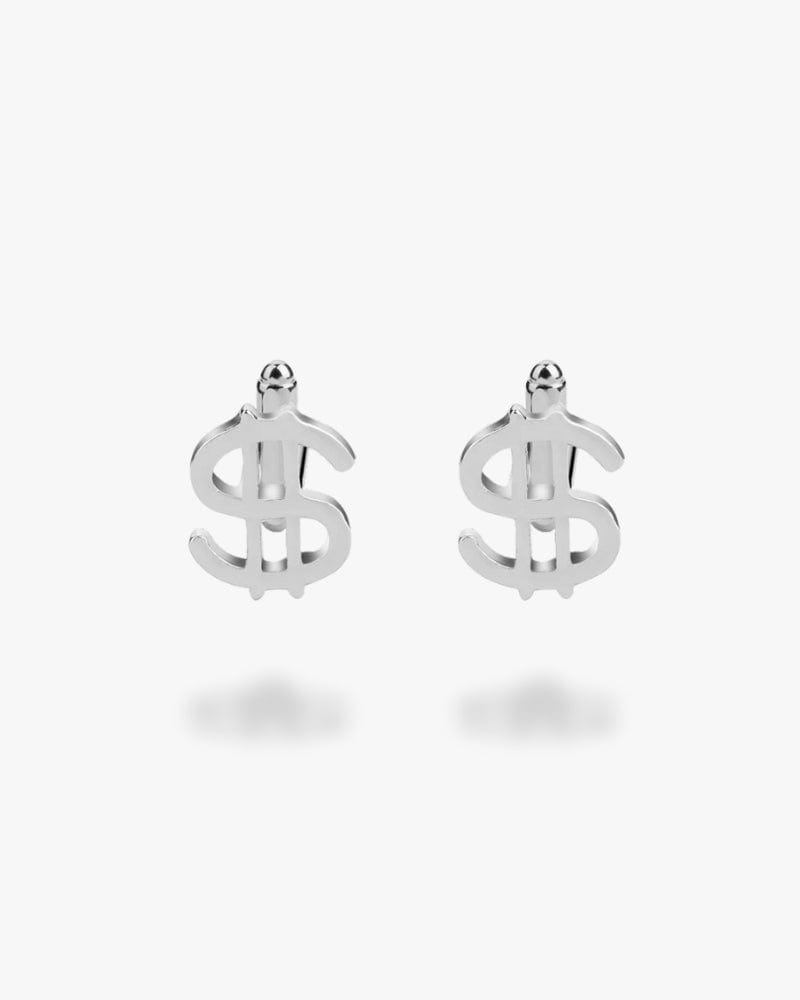 Bouton de manchette | Dollars Argent
