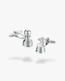 Bouton de manchette | Echec Argent