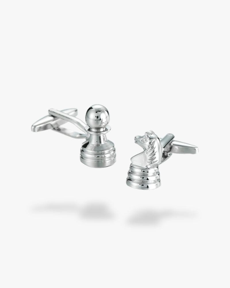 Bouton de manchette | Echec Argent