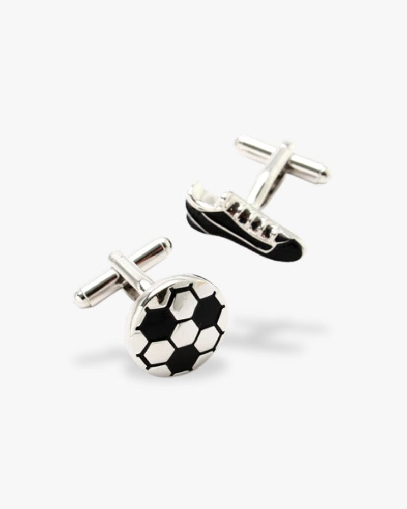 Bouton de manchette | Football Argent