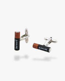Bouton de manchette | Pile Argent