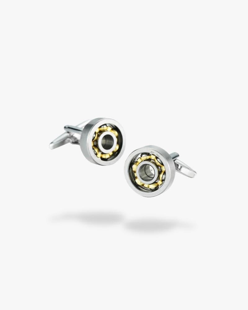 Bouton de manchette | Roulement Argent