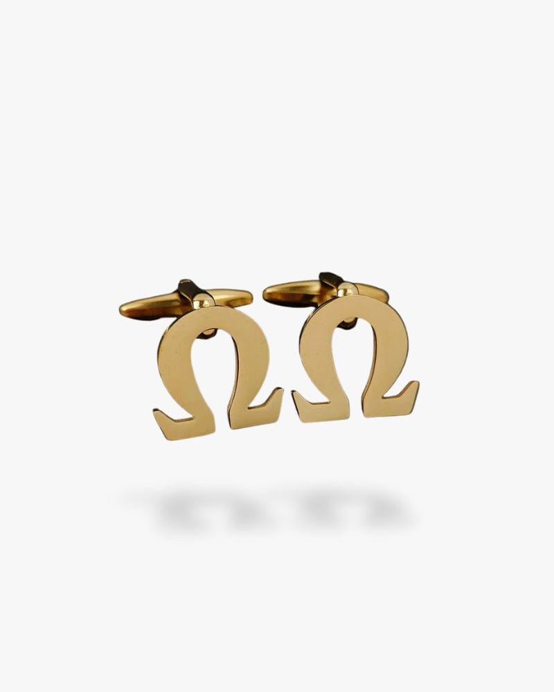 Bouton de manchette omega