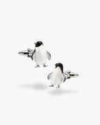 Bouton de manchette pingouin