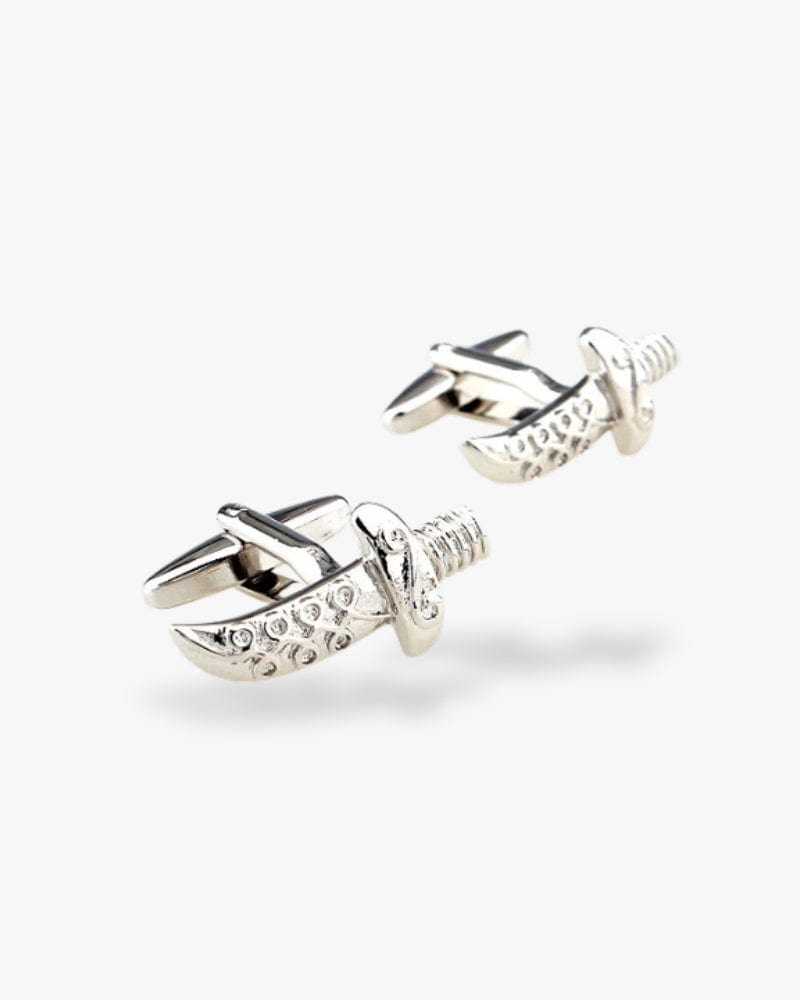 Bouton de manchette | Pirate Argent