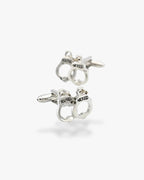 Bouton de manchette police menottes