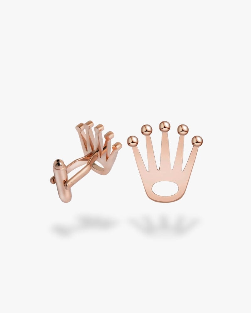 Bouton de manchette | Logo rolex Argent