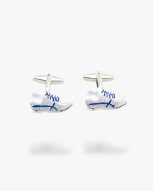 Bouton de manchette | Chaussure running Argent