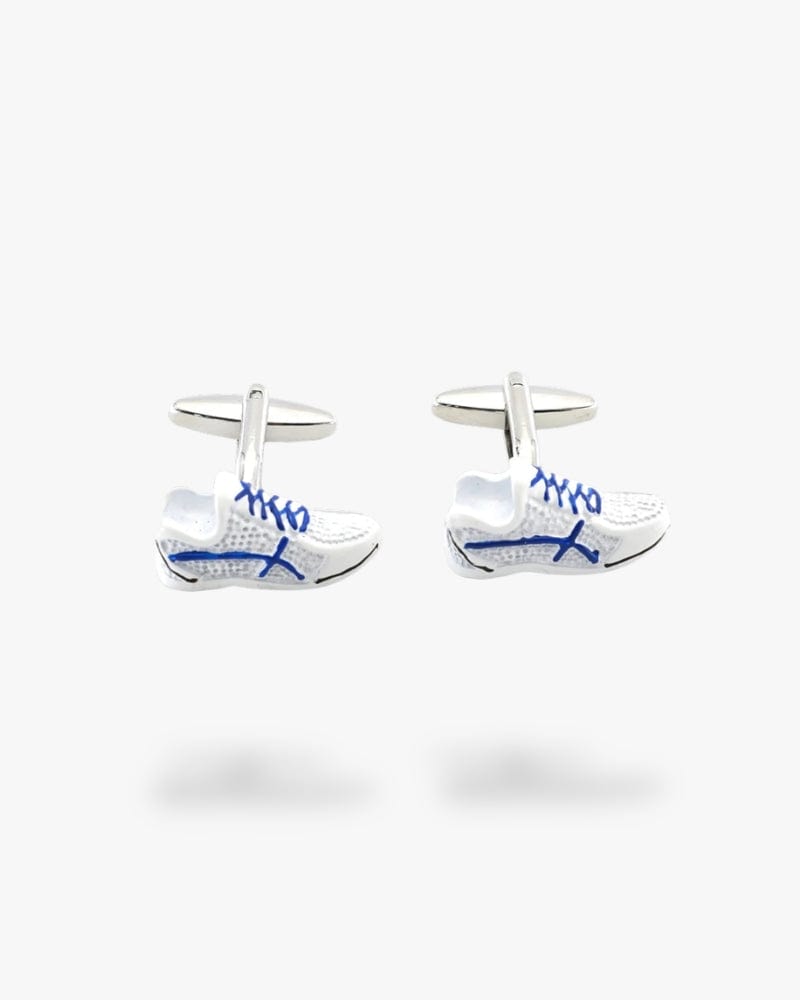 Bouton de manchette | Chaussure running Argent