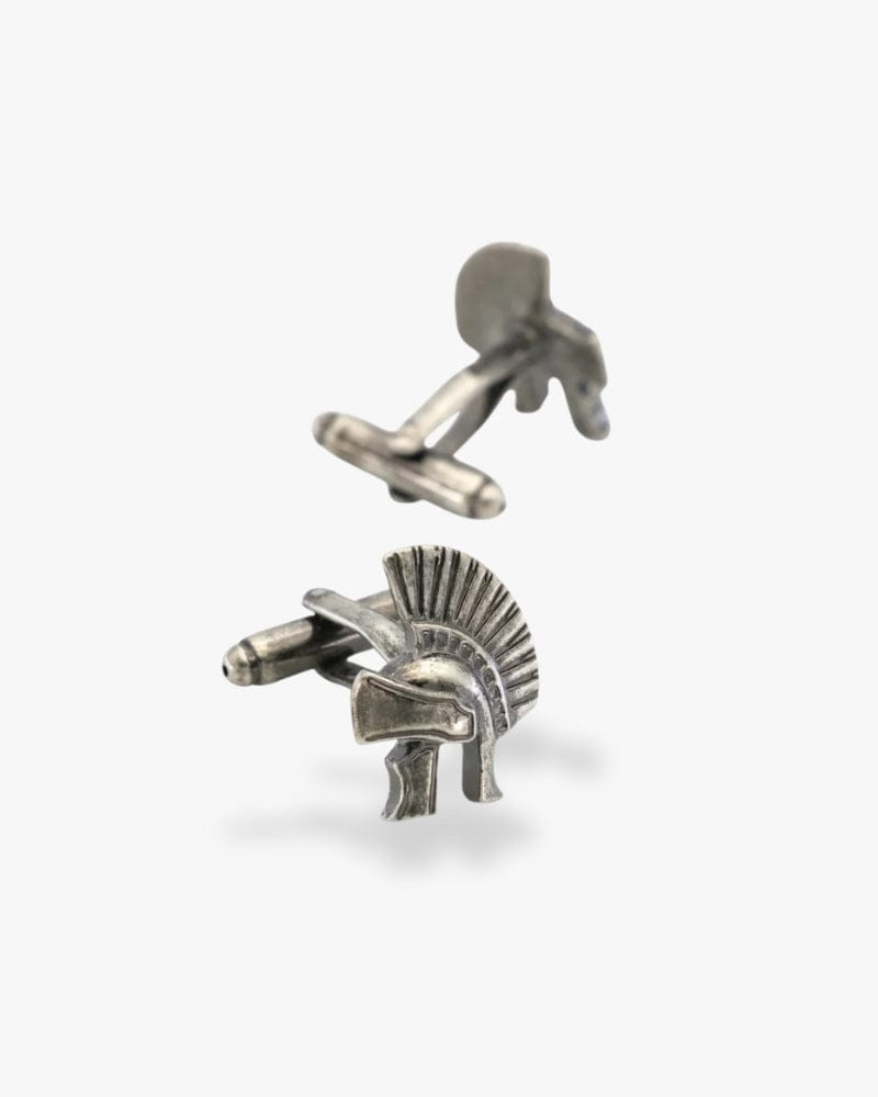 Bouton de manchette | Spartiate Argent