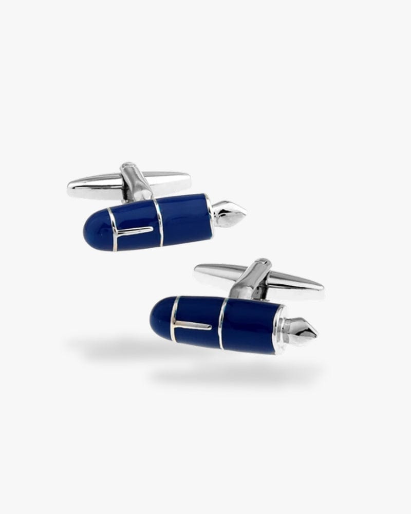 Bouton de manchette | Stylo plume Argent