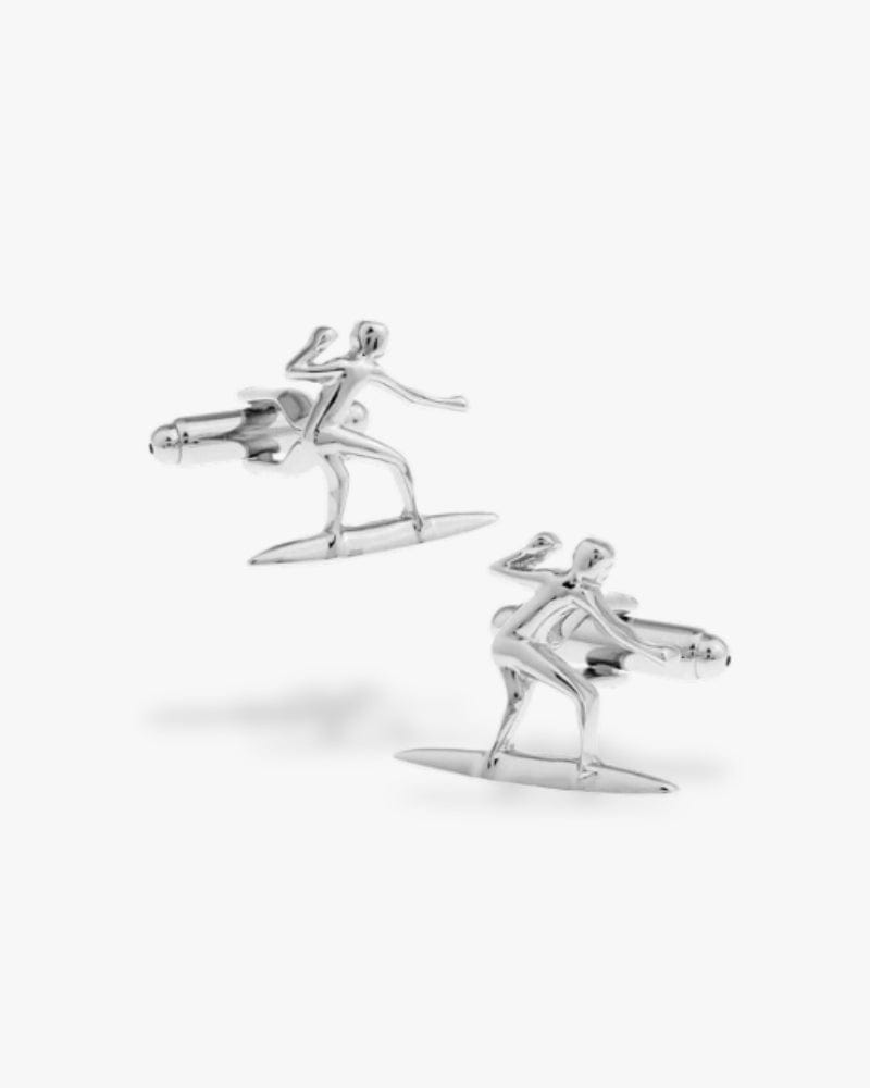 Bouton de manchette | Surf Argent