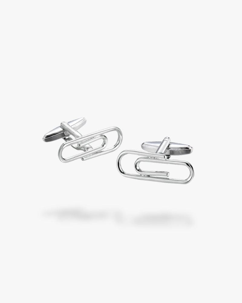 Bouton de manchette trombone