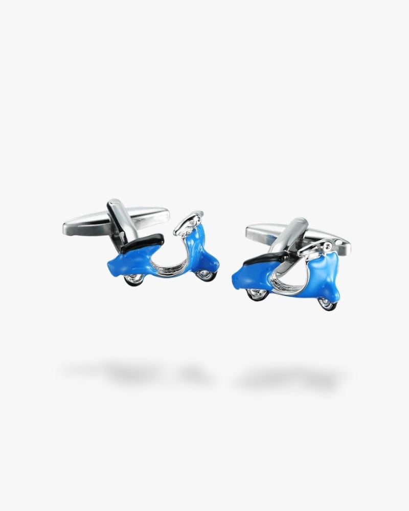 Bouton de manchette vespa club