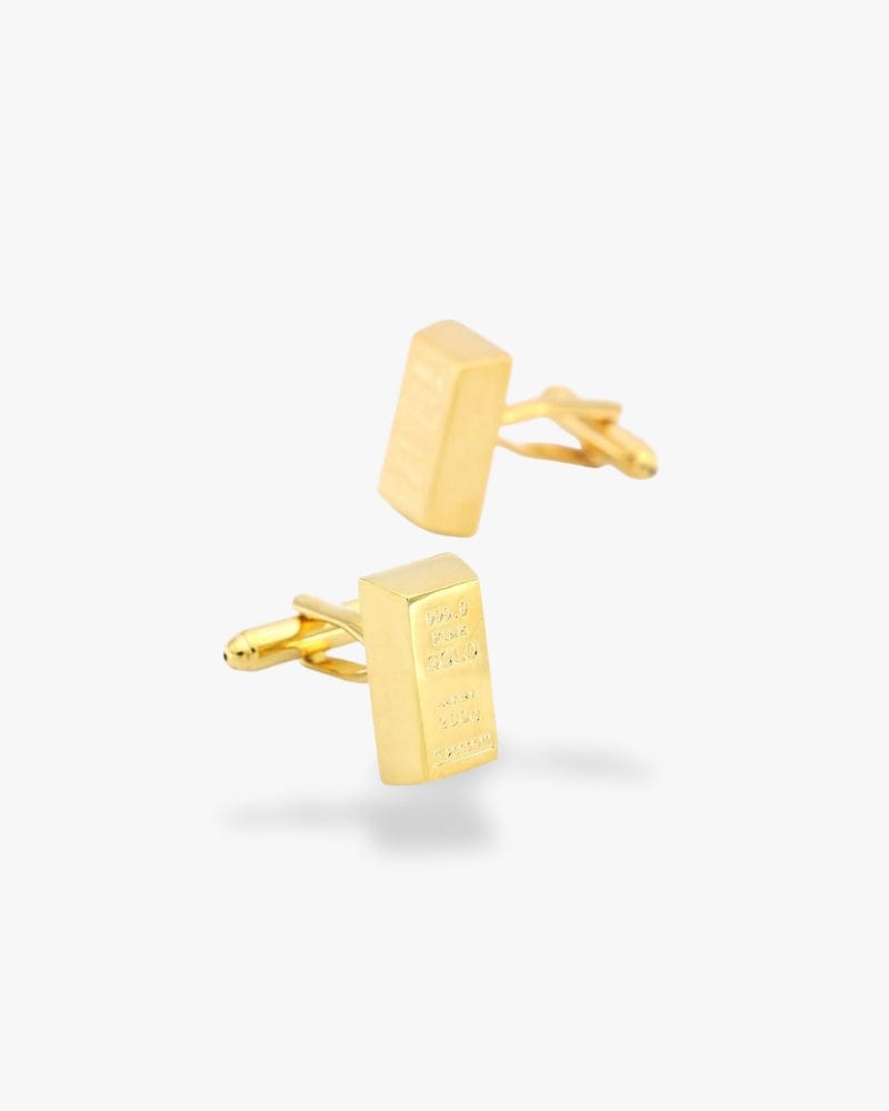 Bouton de manchettes lingot