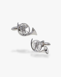 Bouton de manchette | Cor d'harmonie Argent