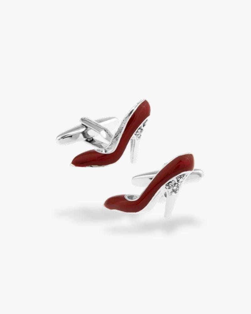 Bouton de manchette | Talon pour femme Argent