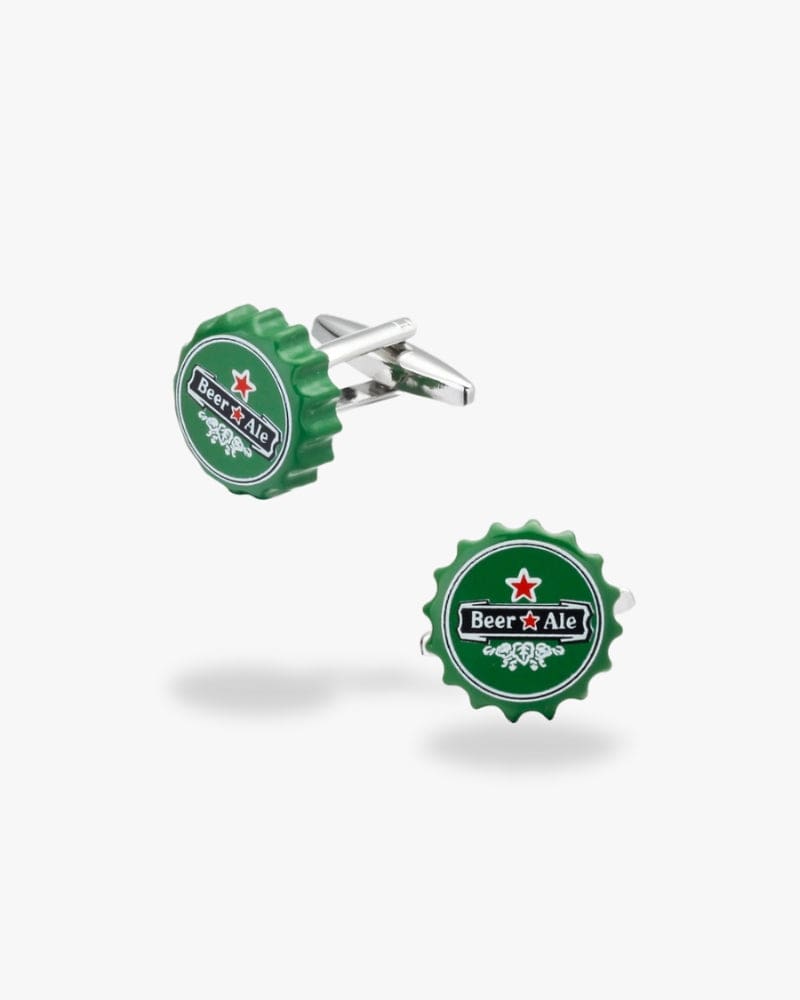 Capsule de biere bouton de manchette
