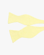 Noeud papillon à nouer | Pastel Jaune