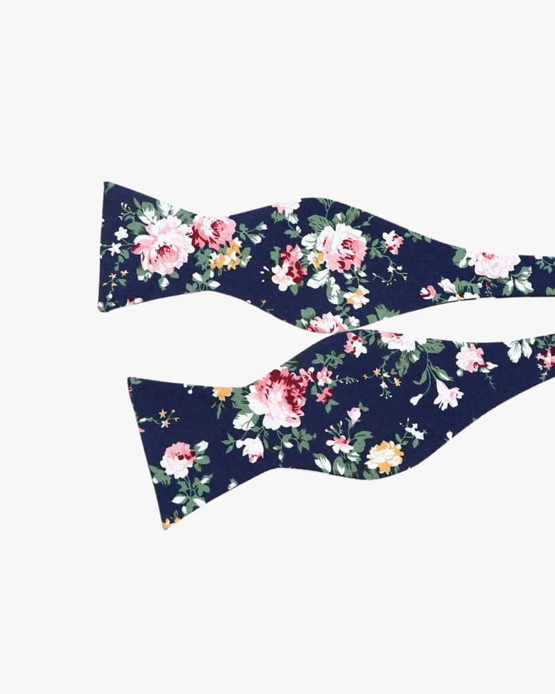 Noeud papillon à nouer | Hold school Bleu marine