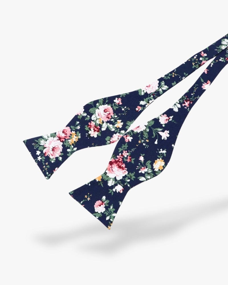 Noeud papillon à nouer | Hold school Bleu marine