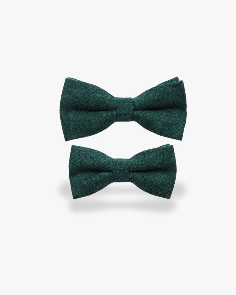 Noeud papillon père & fils | Assortie Vert