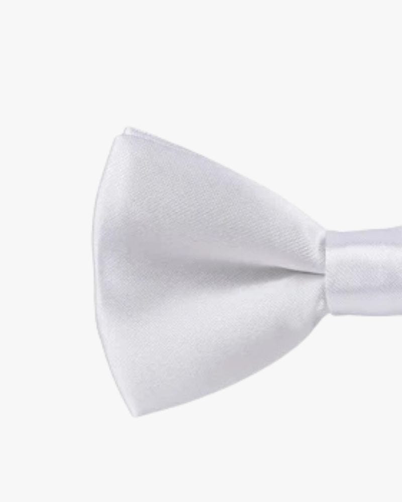 Noeud papillon bébé | Blanc Blanc