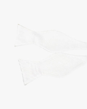 Noeud papillon à nouer | Blanc Blanc
