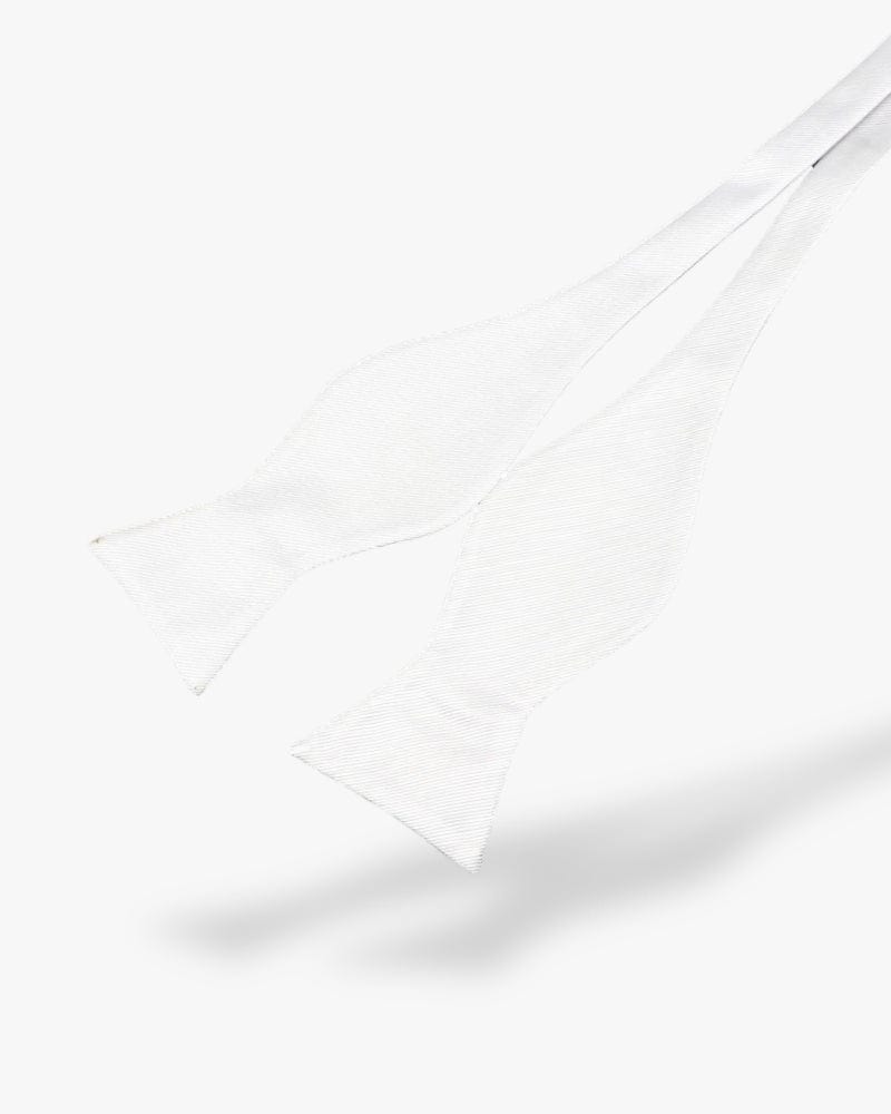 Noeud papillon à nouer | Blanc Blanc