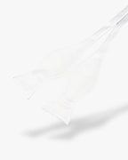 Noeud papillon à nouer | Blanc Blanc