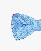 Noeud papillon tricot | Bleu clair Bleu
