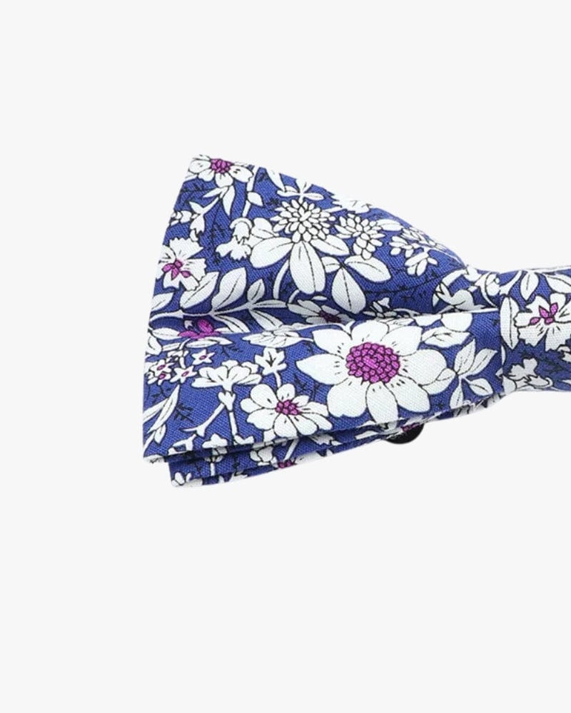 Noeud papillon liberty | Bleu