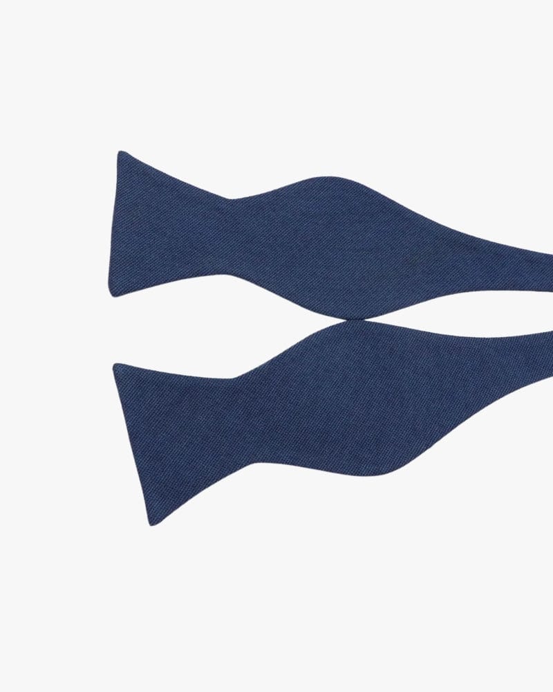 Noeud papillon à nouer | Bleu marine Bleu marine