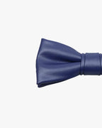 Noeud papillon en cuir | Bleu roi Bleu