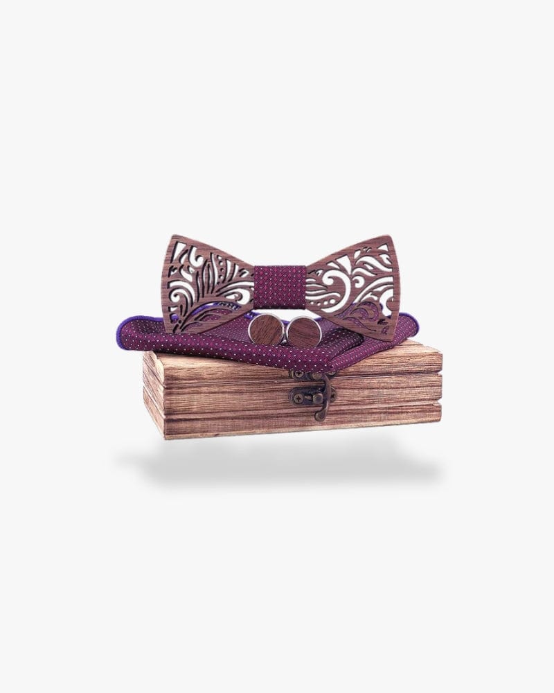 Noeud papillon en bois | Lore Motif 2