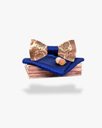 Noeud papillon en bois | Fleuraison Motif 2