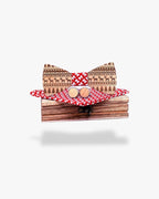 Noeud papillon en bois | Hivernal Motif 2