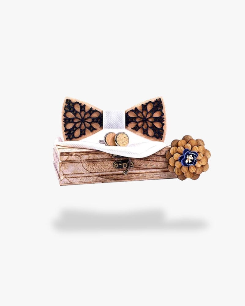 Noeud papillon en bois | Barte Motif 3