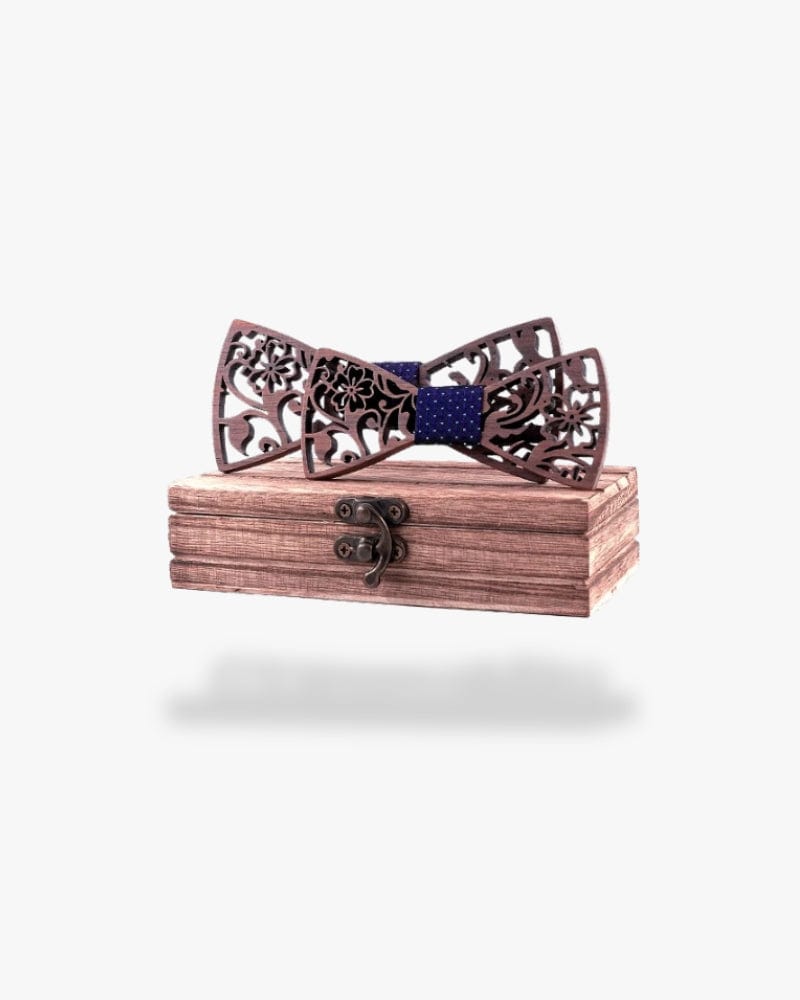 Noeud papillon en bois | Père & fils Motif 3