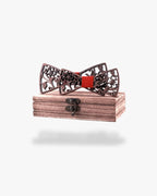 Noeud papillon en bois | Père & fils Motif 1