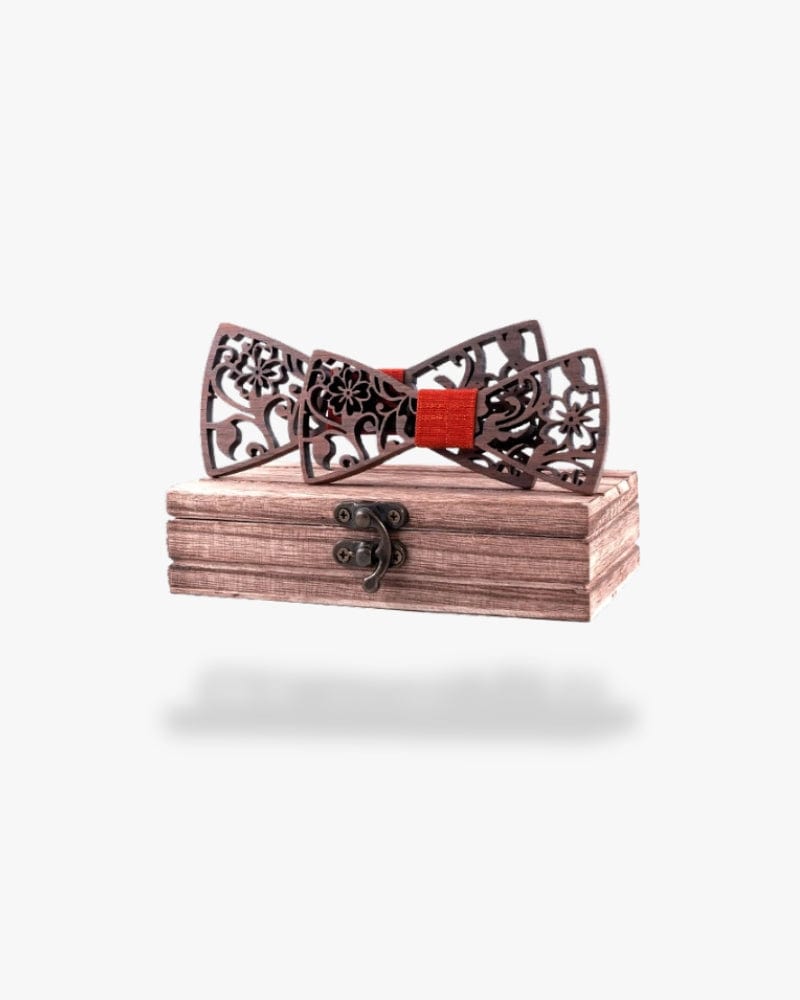 Noeud papillon en bois | Père & fils Motif 1