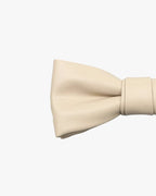 Noeud papillon en cuir | Beige Beige